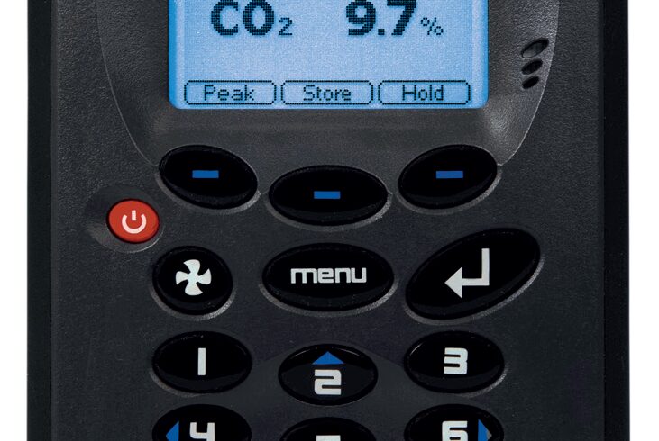 Analizador portátil G110 para medición de CO₂ y O₂