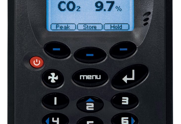Analizador portátil G110 para medición de CO₂ y O₂